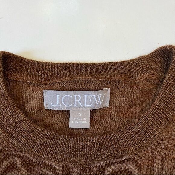 J. Crew Brown Crew Neck Sweater - Picture 5 of 11
